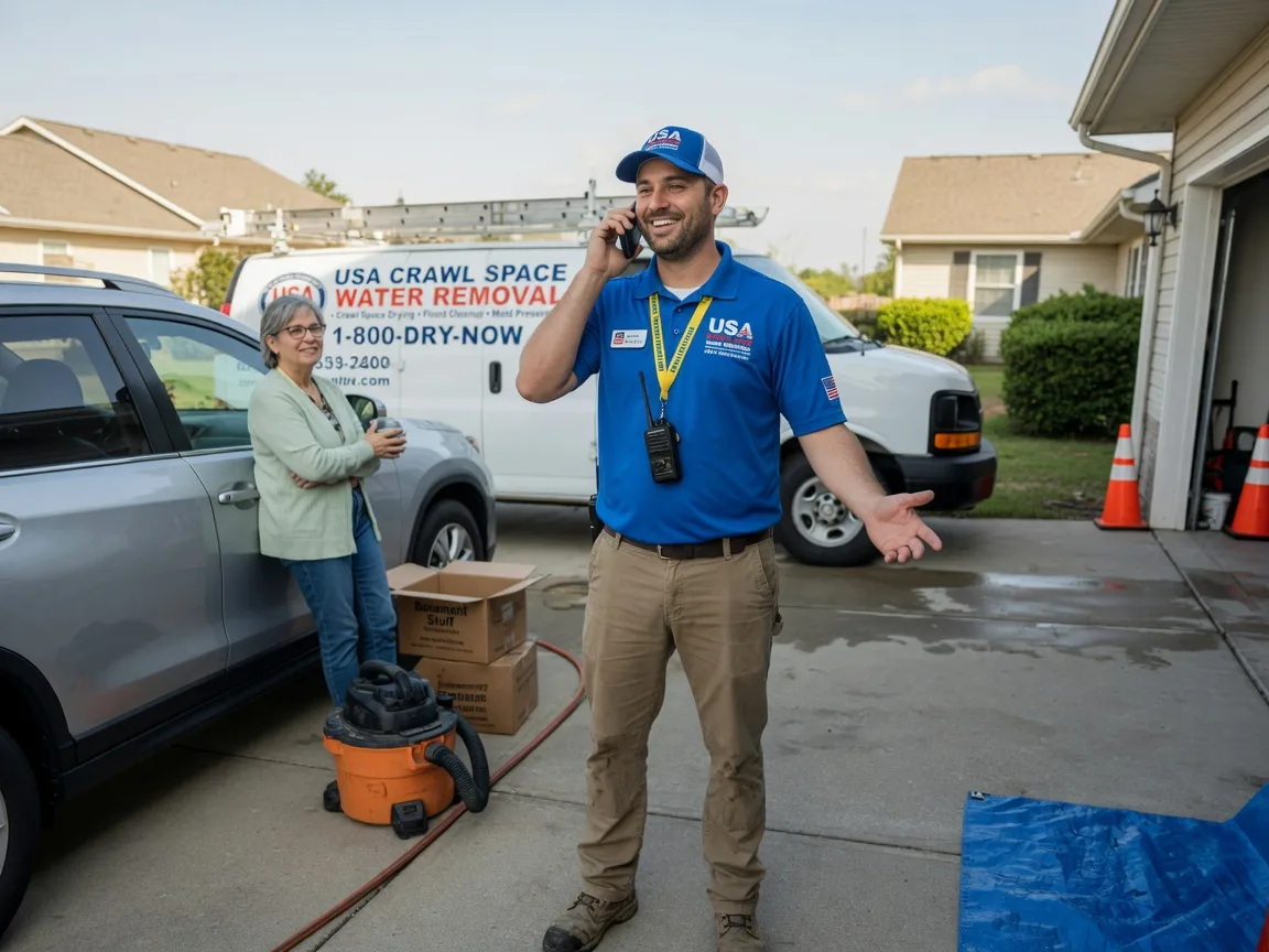 Crawl Space Water Removal La Rue, OH FAQs